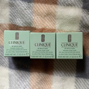 Clinique all about eyes eye cream set